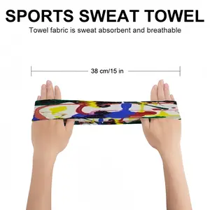 You Are The One Who Observes Sports Sweatband