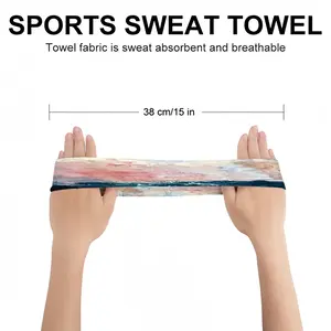 Sunset Sea Sports Sweatband