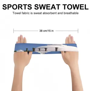 Making Clouds Disappear Sports Sweatband