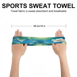 Starry Night Sports Sweatband