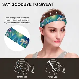 Starry Night Sports Sweatband