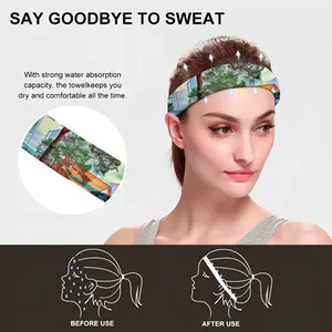 Deep Breath Sports Sweatband