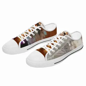 Men Purple Symphony Retro Canvas Shoes