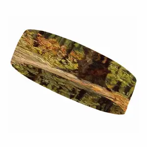 Famous Forest Trail Impasto Sports Sweatband