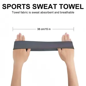 At The End Of The Day Sports Sweatband