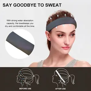 At The End Of The Day Sports Sweatband