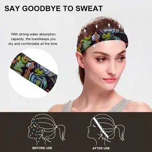 Confrontation Sports Sweatband