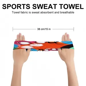 Horizontal Sports Sweatband