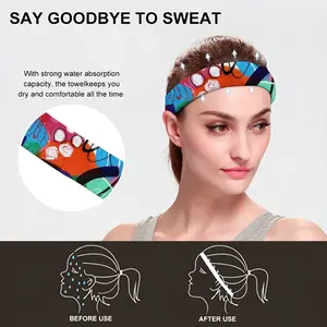 Horizontal Sports Sweatband