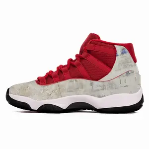 Men White Medina HD11 Basketball Sneakers