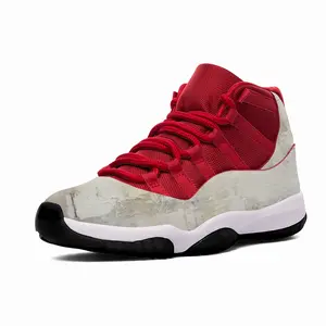 Men White Medina HD11 Basketball Sneakers