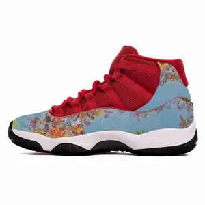 Men Two Autumn Trees HD11 Basketball Sneakers