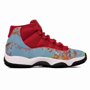 Men Two Autumn Trees HD11 Basketball Sneakers