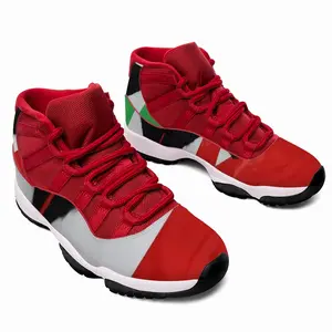 Men Pubic Flag Italy HD11 Basketball Sneakers