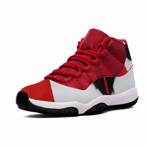 Men Pubic Flag Italy HD11 Basketball Sneakers