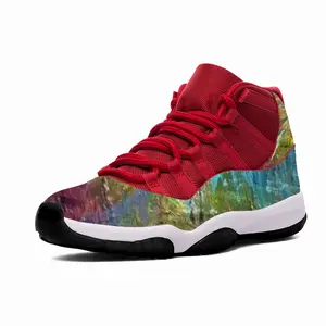 Men World Of Red HD11 Basketball Sneakers