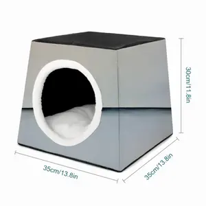 Charcoal White No 1 Series 4 Pet Kennel