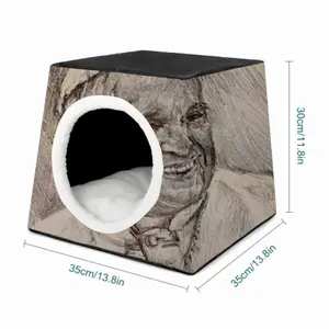 Pope Francis Portrait Pet Kennel