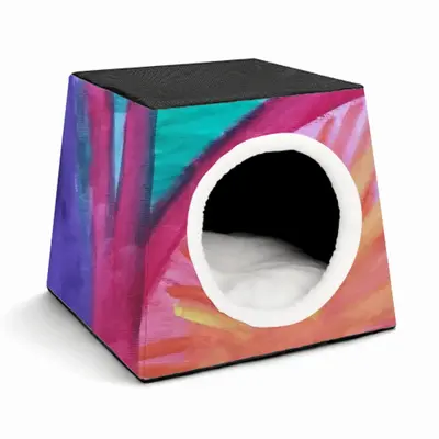 Colorful Straws Pet Kennel