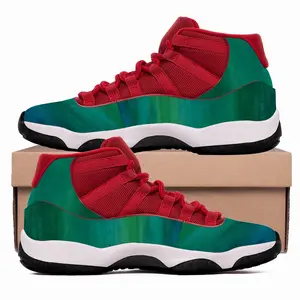 Men Emerald And Blue Ii HD11 Basketball Sneakers