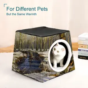 Early Spring Realism Pet Kennel