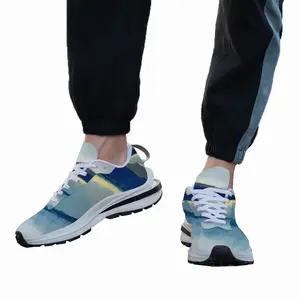 Men Blue Abstract Training Shoes