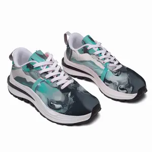 Men Two Turquoise Horses Training Shoes