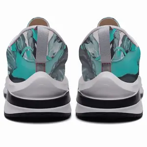 Men Two Turquoise Horses Training Shoes