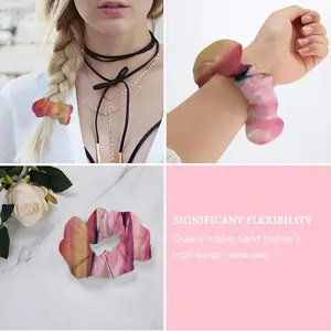 Pink Tulips Hair Bands