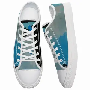 Men Black Silverturquoise Animal Spirit Retro Canvas Shoes