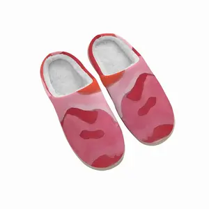 Men Pink Winter Cotton Slippers