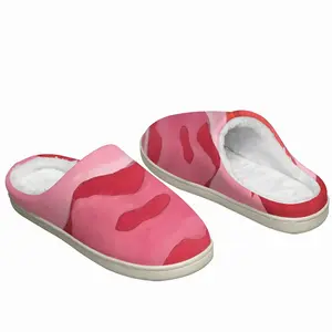 Men Pink Winter Cotton Slippers