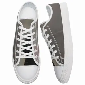 Men Dont Look Back Retro Canvas Shoes