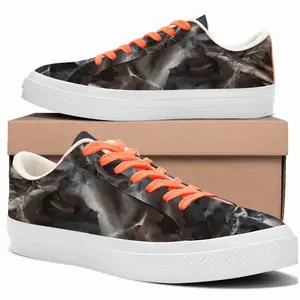 Men Fear Low Top Canvas Shoes