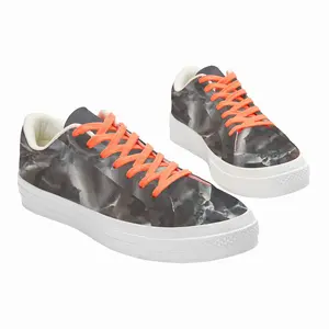 Men Fear Low Top Canvas Shoes