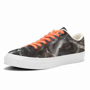 Men Fear Low Top Canvas Shoes