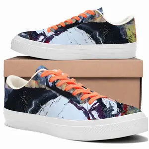 Men Super Hero Low Top Canvas Shoes