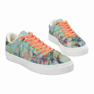 Men Anniversary Flowers Low Top Canvas Shoes