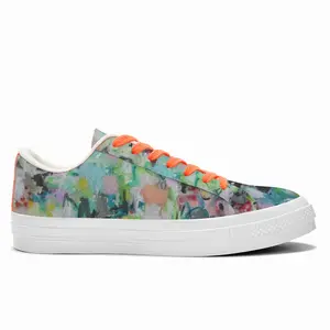 Men Anniversary Flowers Low Top Canvas Shoes