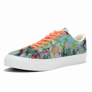 Men Anniversary Flowers Low Top Canvas Shoes