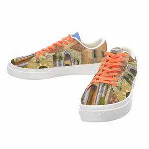 Men The Golden Age Low Top Canvas Shoes