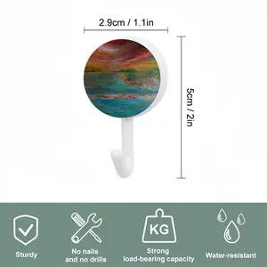 Eclipse Of The Sea Circular Plastic Hook