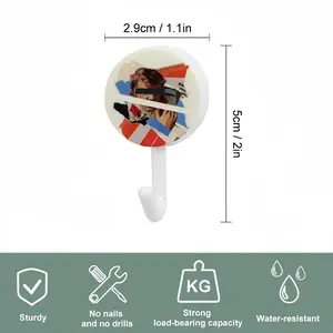 Victory Lap Circular Plastic Hook