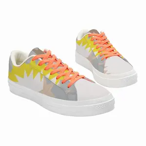 Men Yellow Jacket Low Top Canvas Shoes