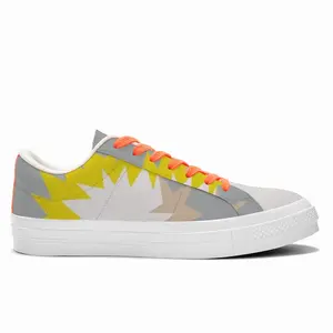 Men Yellow Jacket Low Top Canvas Shoes