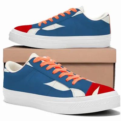 Men Flag 11 Low Top Canvas Shoes