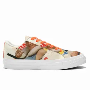 Men The Best Fishing Low Top Canvas Shoes