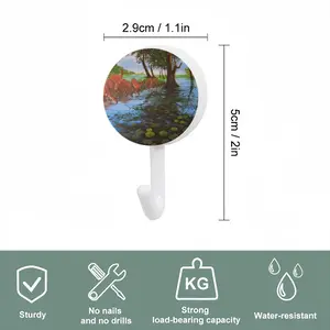 Thirst Quencher Circular Plastic Hook