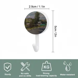 Distant Villages Circular Plastic Hook