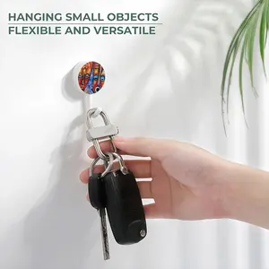 King And Queen Circular Plastic Hook